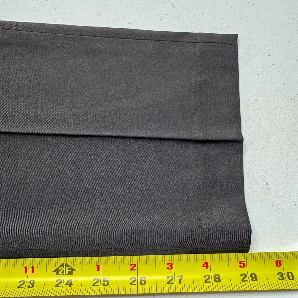 DKNY Dress Pants Mens 34 Black‎ Stretch Skinny Fit Flat Front 36x29 NEW $70